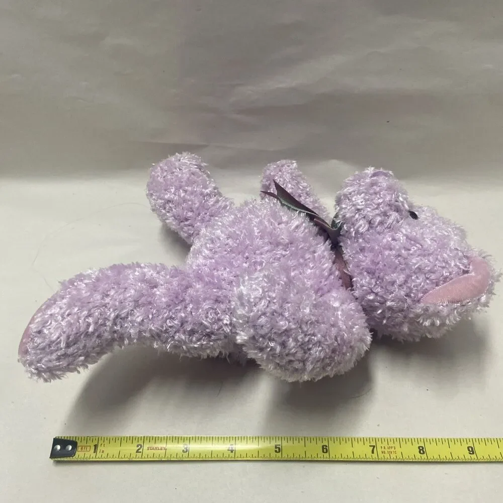 Russ Sparkles the Sparkly Purple Bear Sitting 8.5 inches Vintage